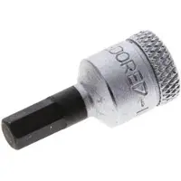 Gedore 1/4" 28mm Dopsleutel- Schroevendraaier voor 5mm Binnenzeskant-Schroeven