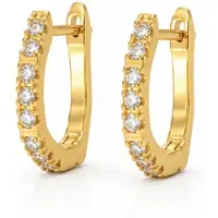 Trend Oorbellen- Goudkleurig - Verguld - Roestvrijstalen oorbellen - sieraden – Cadeau tip – Hip - Trendy