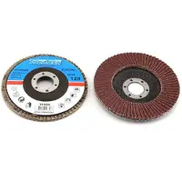 Tooltech Lamellenschijf 115 mm K120 – Aluminium Oxide Schuurschijf voor Haakse Slijper –