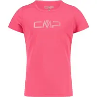 CMP Meisjes-T-shirt met ronde hals Logo
