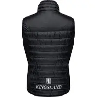 Kingsland Bodywarmer Classic Unisex Navy Padded Black - M | Winterkleding ruiter