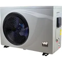 W'eau Weau - Full Inverter 20 - Zwembad Warmtepomp - 7,6 kW - Zwembad Warmtepomp - Inverter Warmtepomp - Energiezuinig Verwarmen - Stil Verwarmen - Zwemseizoen Verlengen
