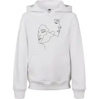 Mister tee Sweatshirt zwart / wit
