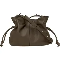 Marc O'Polo Schoudertas 'Simona' bruin