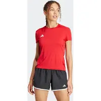 Adidas Functioneel shirt 'Adizero Essentials AEROREADY Running' rood