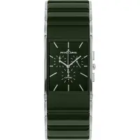 Jacques Lemans Chronograaf Dublin Quartz horloge, armbandhorloge, dameshorloge, herenhorloge, keramiek, stopfunctie