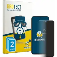 BROTECT - privacy screenprotector voor realme 16T 5G - Folie Beschermfolie Blauwlichtfilter 2 Stuks