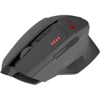 Genesis GX58, Geschikt voor rechtshandigen, Optische sensor, USB Type-A, 4000 DPI, 8500 fps, Zwart, Rood