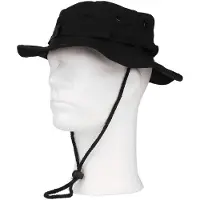 Fostex Garments - Bush hat luxe ripstop (kleur: Zwart / maat: S)