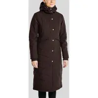 Montar FW25 Dicte Brown extralange jas waterafstotend BRUIN 36