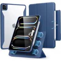 ESR Rebound Magnetic Hoes Geschikt voor iPad Pro 11 (2024/2025) - Magnetische Book Case - Standaard - Sleep/Wake Functie - Blauw