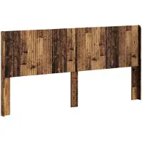vidaXL Hoofdbord Oud hout