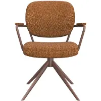 Label51 Eetkamerstoel Basel - Coral - Boucle - Coral Metalen Frame