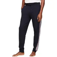 Tommy Hilfiger Joggingbroek van katoen met logo voor heren (Blauw)