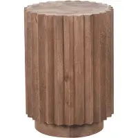 Label51 - Bijzettafel Novan - Bruin - 35x35x48cm