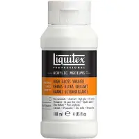 Taidepiste 126604 Professional Hoogglans Vernis 118 ml – Acrylvernis, transparant, UV-bestendig, duurzaam, hoogglans - High Gloss Vernis