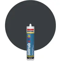 Soudal Silirub Color | Siliconenkit | Antraciet Ral 7016 | 300 ml - 105831