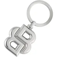 BOSS Sleutelhanger zilver