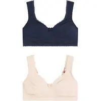Bonprix Minimizer T-shirt bh zonder beugels met biologisch katoen (set van 2) maat 75