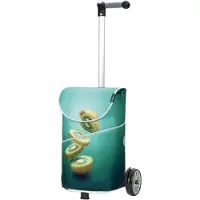 Andersen Shopper Trolley 'Unus Shopper MIX A10 ' donkergroen / gemengde kleuren