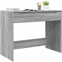 vidaXL Bureau Grijze Sonoma 100 x 50 x 78 cm Geconstrueerd hout