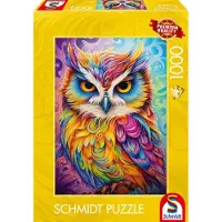 Schmidt - Legpuzzel - Uil in papegaaienkleed - 1000 stukjes - Volwassenen - vanaf 12 jaar