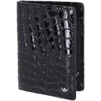 Golden Head Leren identiteitskaarthoesje Cayenne RFID Protect Ausweisetui 4480 Schwarz zwart
