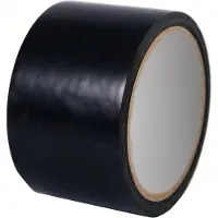 Rillprint Vloermarkeringstape, 50 mm x 33 m, zwart