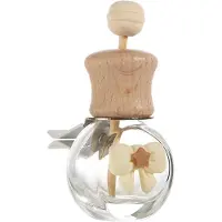 VHV - Autoparfum Fles - oplaadbare benzinefles diffuser - lege glazen aromafles - voor auto-interieur en geurverspreiding