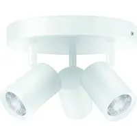 WiZ Connected WiZ 3 spots Imageo rond - Gekleurd en Wit licht - GU10 - wit