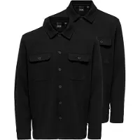 Only & Sons Overhemd 'Newkodyl' zwart