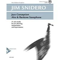 Advance Music Snidero: Jazz Conception Jim Snidero, Alt-Sax & CD - Verzamelingen