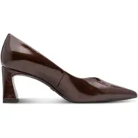 Tamaris Core Dames Pumps - BROWN PATENT