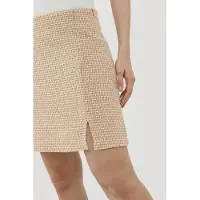 Hiccups for Kids Hoge Taille Mini Tweekleurige Rok met Split