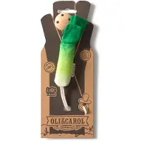 Oli&carol Hanger Luke The Leek Pacifier Holder Groen Kinderen