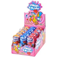 Funny Candy Tongue Roller - 15 x 48 gram - Omdoos 12x