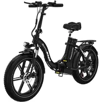 Evercross EK6 Opvouwbare Elektrische Fatbike - 20 inch - 13Ah - 25 km/u - 7 Versnellingen