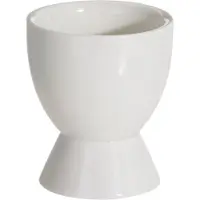 Super Merchant - Porseleinen Eierhouder - Klassiek Wit - 6 cm
