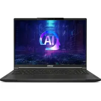 MSI Stealth A16 AI+ A3XWIG-043 (zwart, AMD Ryzen AI 9 HX 370, NVIDIA GeForce RTX 5080, 32 GB LPDDR5X, 2 TB (2 TB SSD), Windows 11 Home)