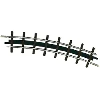 Busch H0f veldbaan rails 12332 Gebogen rails 2 stuk(s)