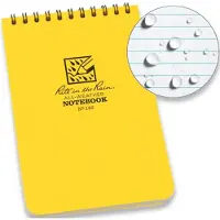 Rite in the rain notebook 4" x 6" geel, 146