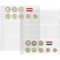 Leuchtturm Numis muntbladen Eurosets - 5 stuks