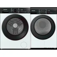 Wisberg WBWM3A5W9NB SwiftWash + WBDR3BW9NB CreaseControl