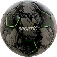Sportx - Voetbal Grijs Zwart