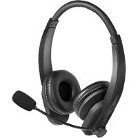 Logilink LogiLinkBT0060, Bluetooth 5.0 headset, stereo, zwart