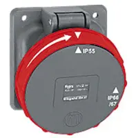 Legrand Hypra inbouwstopcontact 400V 63A 4P IP67 - 059427
