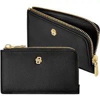 HUGO BOSS kaarthouder Signature Lady Card Holder Black zwart