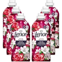 Lenor Wasverzachter Jasmijn en Rose de Mai - Multipack - 330 (6x55) Wasbeurten - 6.930l (6x1155ml)