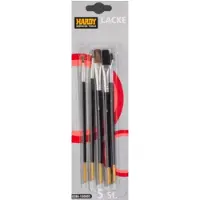 Hardy Serie - Olieverfkwastenset - 5 stuks - Voor detailafwerking - Hout en Borstelhaar