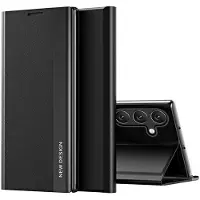 Hurtel Sleep Case Pro - Book Case - Samsung Galaxy A56 - Zwart - Met Standfunctie
